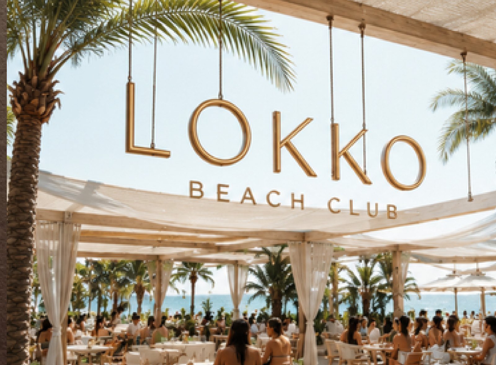 LOKKO Beach Club by day