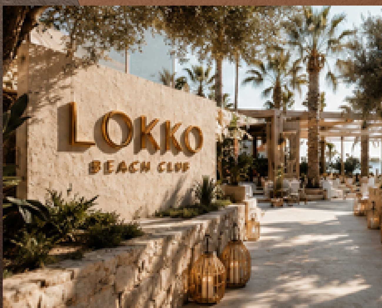 LOKKO stone entrance